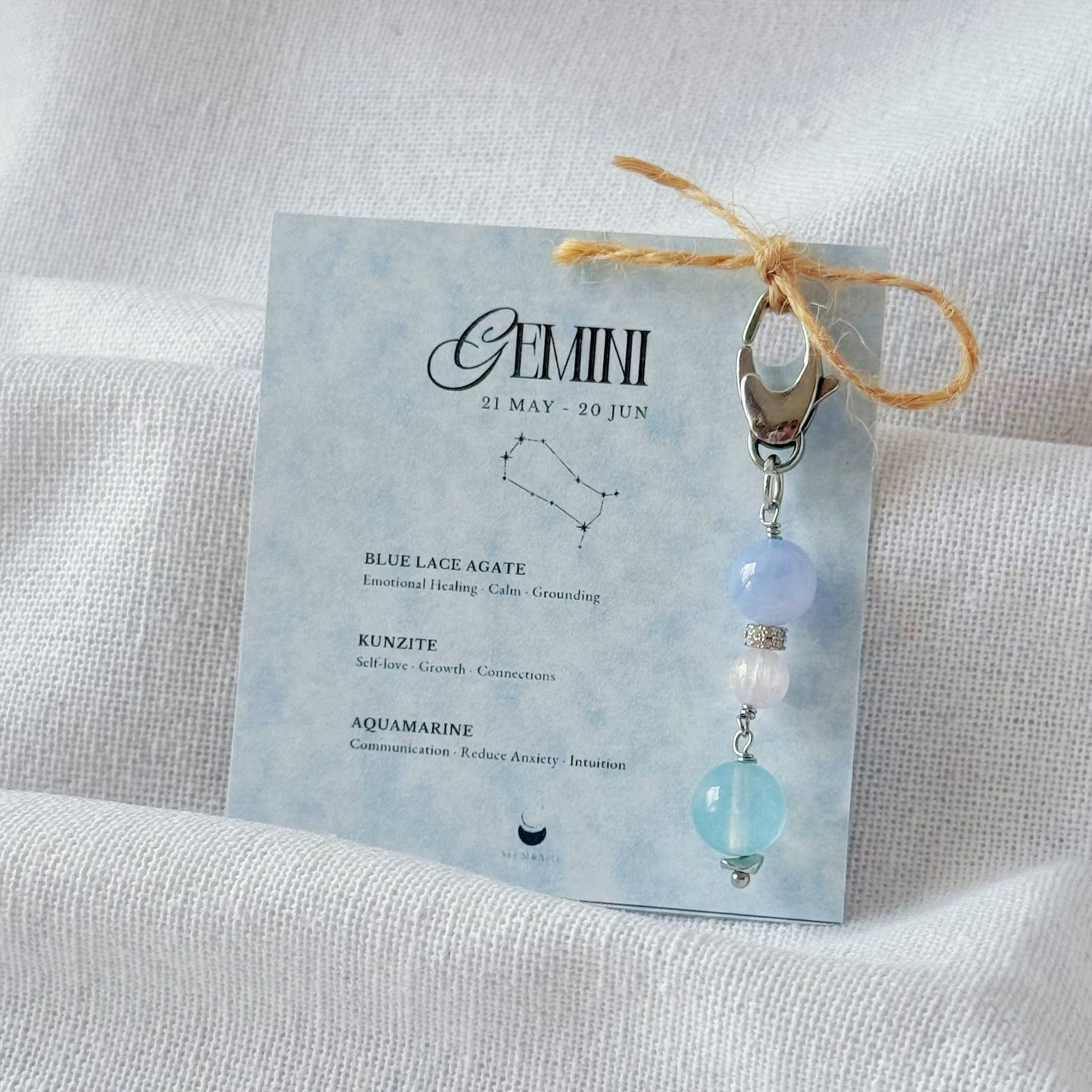Gemini - Horoscope Keycharm