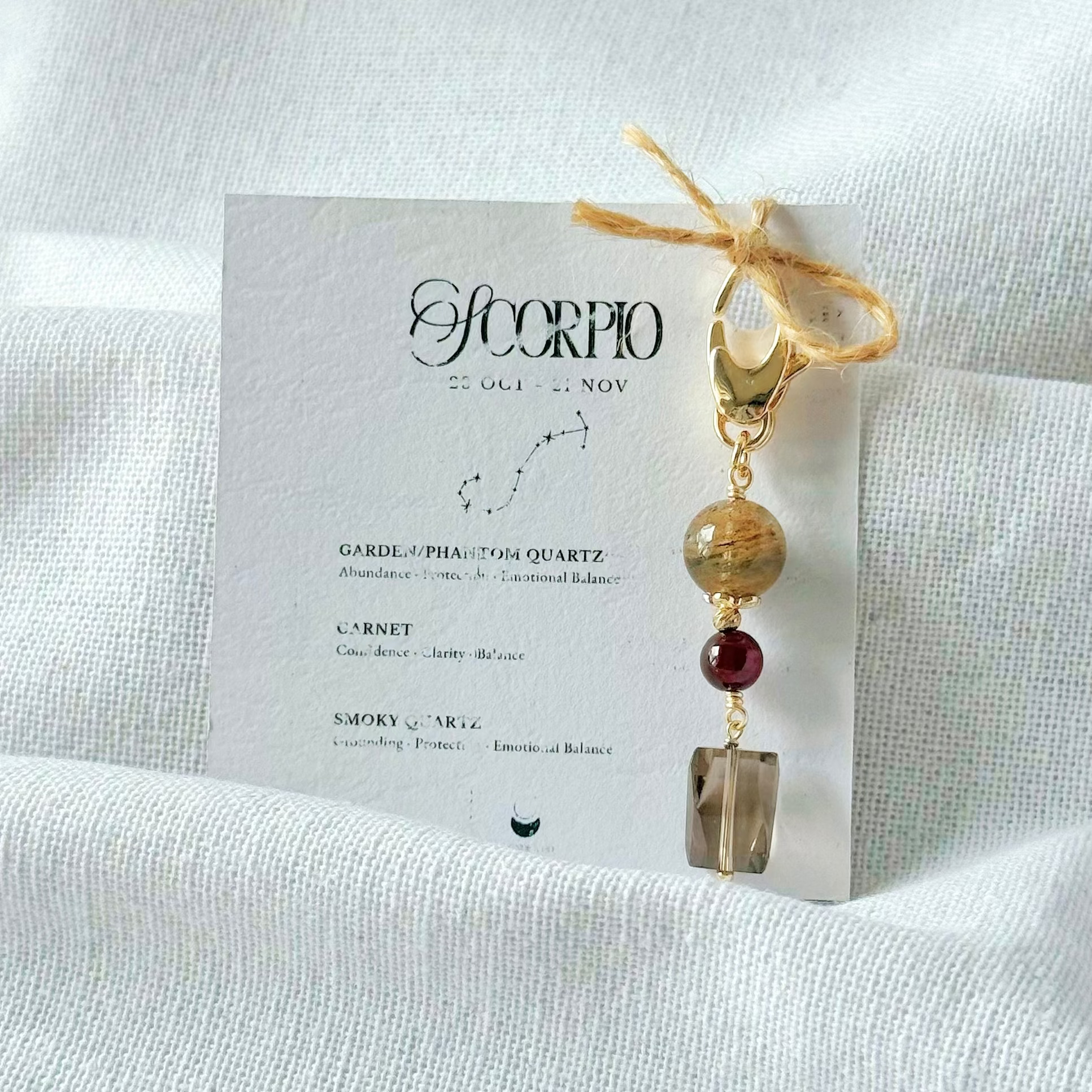 Scorpio - Horoscope Keycharm